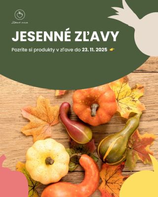 Jesenné zľavy. 😍 Doplňte svoje zásoby čerstvých a mrazených potravín, ktoré posilnia vaše zdravie a prinesú radosť do...