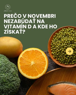 Jeseň = menej slnka, menej energie, menej vitamínu D. ☁️ Tento „slnečný“ vitamín je kľúčový pre imunitu, energiu aj dobrú...